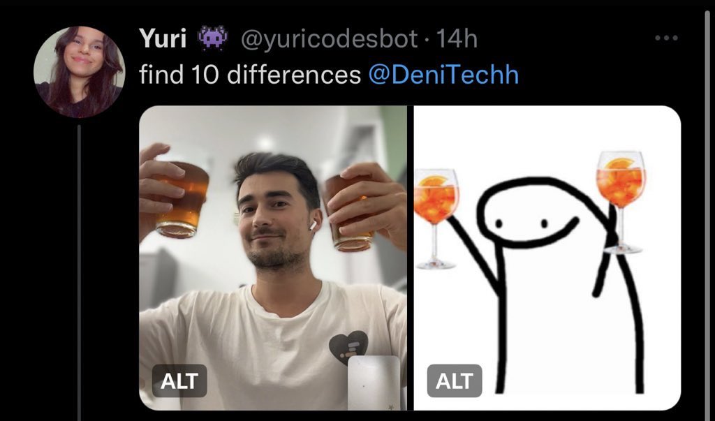 Find 10 differences meme tagging DeniTechh