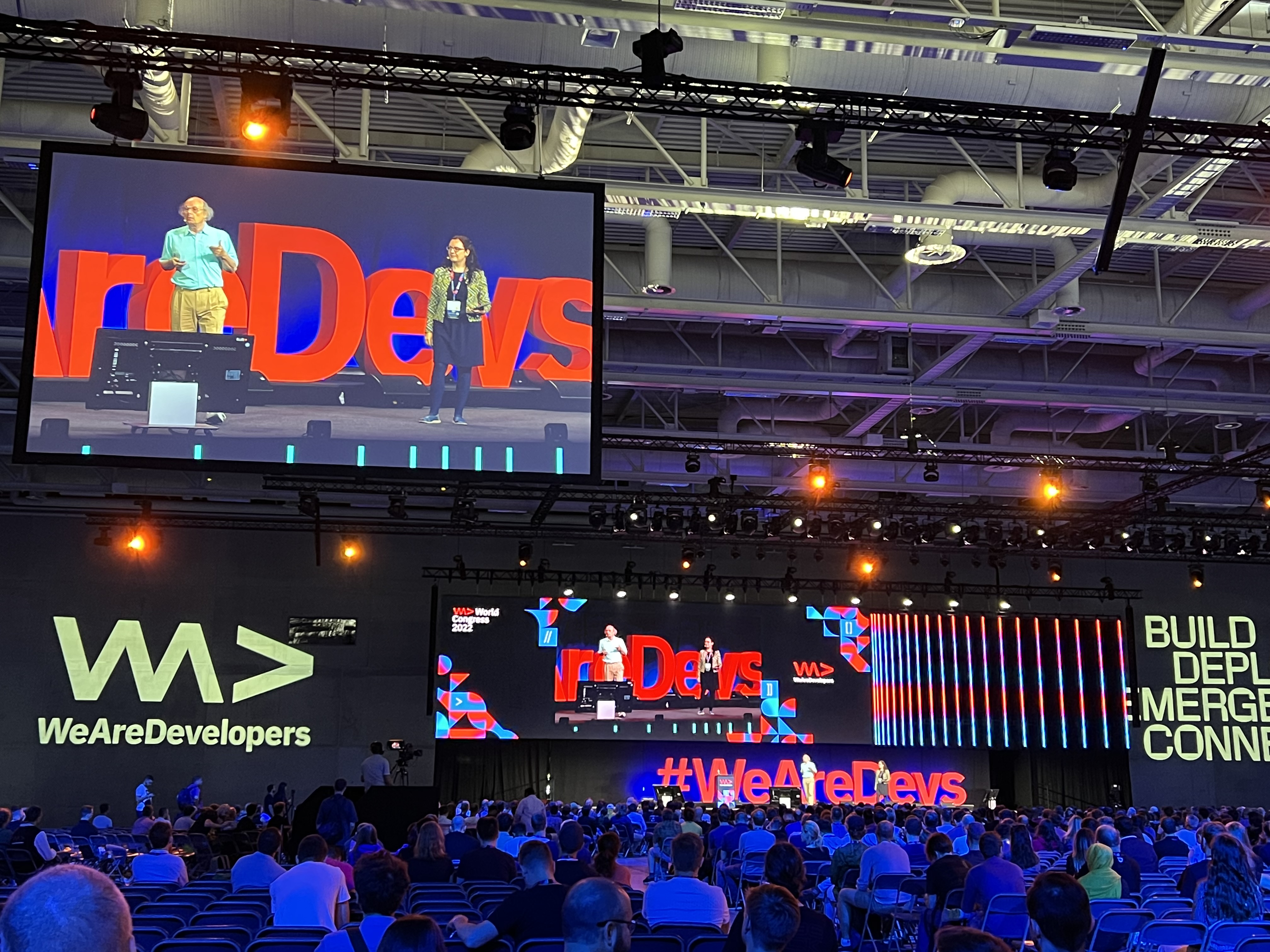 WeAreDevelopers main stage